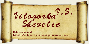 Vilogorka Skevelić vizit kartica